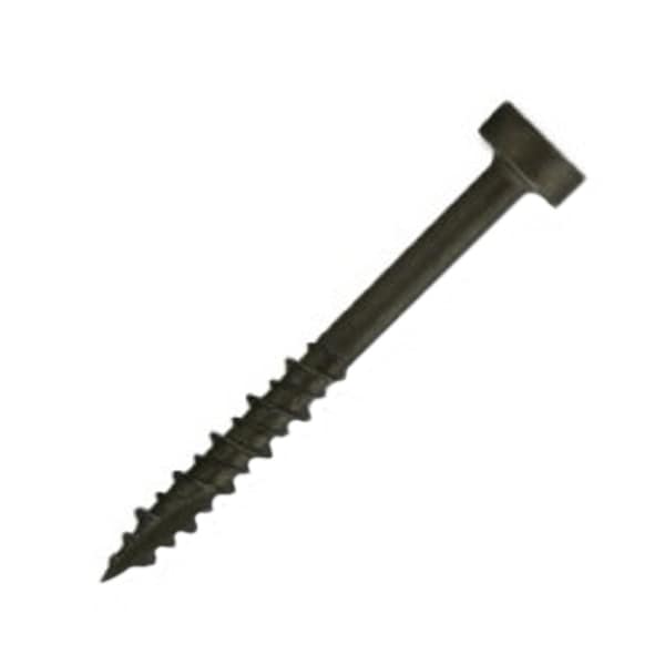 Csh Wood Screw, #7, 1-1/4 in, Plain Stainless Steel Pan Head Square Drive, 7500 PK 0.MPSHL07114P17 - main